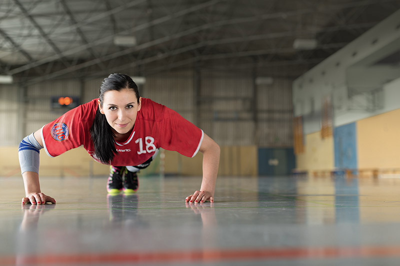 Über viele Jahre war Iveta Korešová Markenbotschafterin der Jüttner Orthopädie KG.