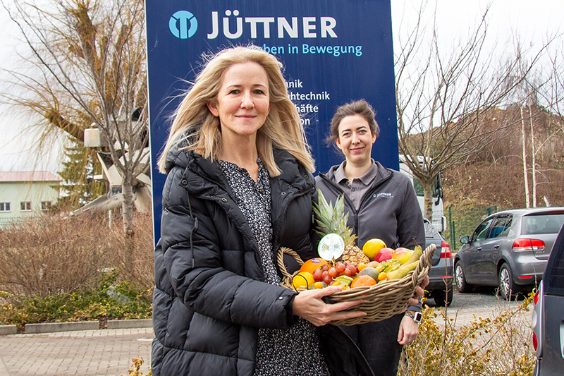 Vitamine Obstkorb gewonnen Jüttner Orthopädie KG