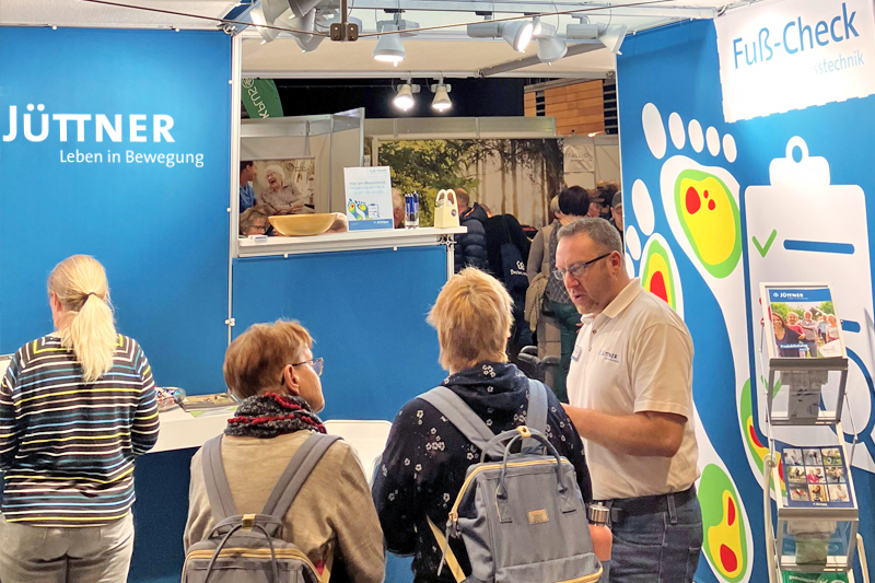 Jüttner ist Aussteller auf der Thüringer Gesundheitsmesse.