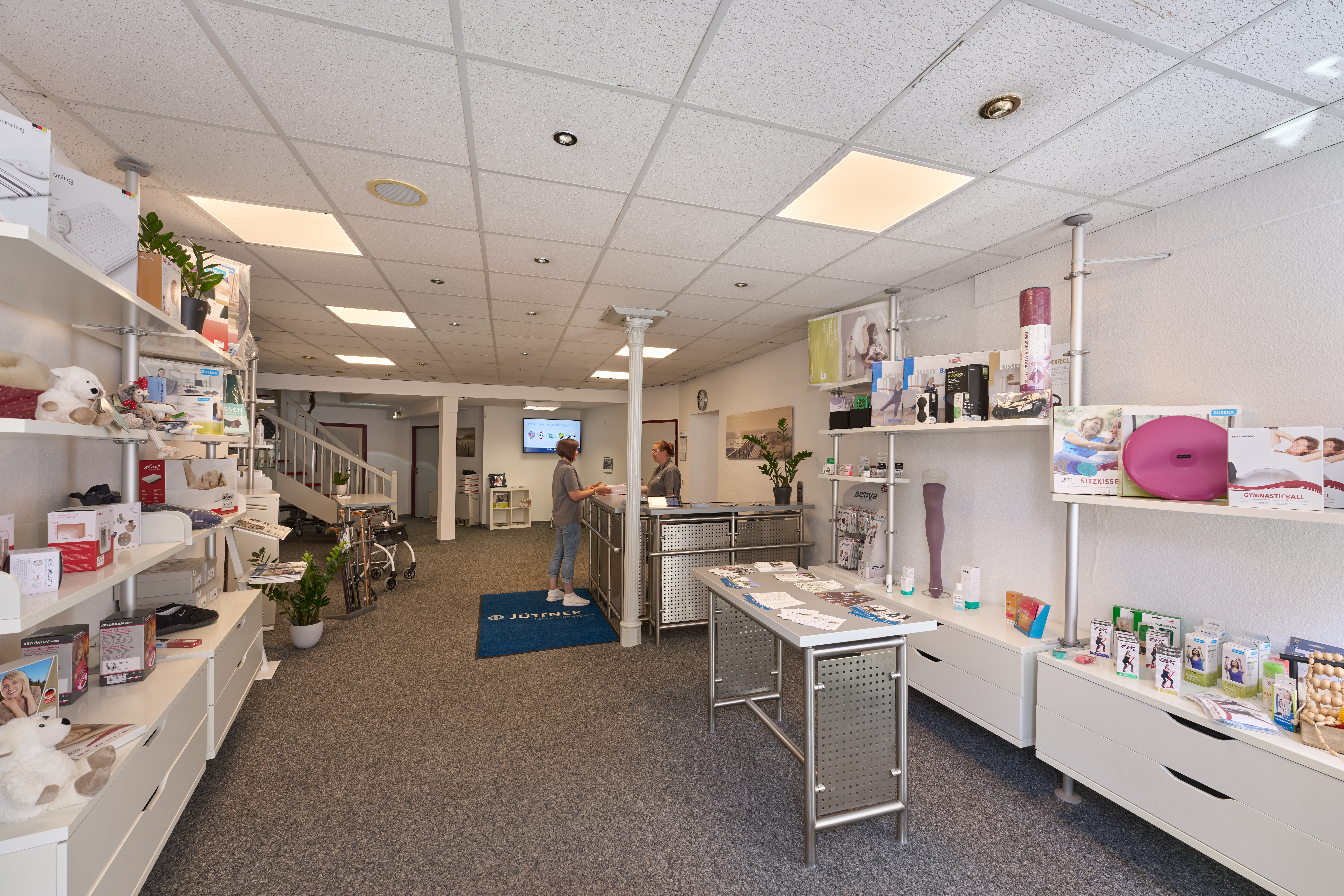 Das Sanitätsfachgeschäft der Jüttner Filiale Arnstadt