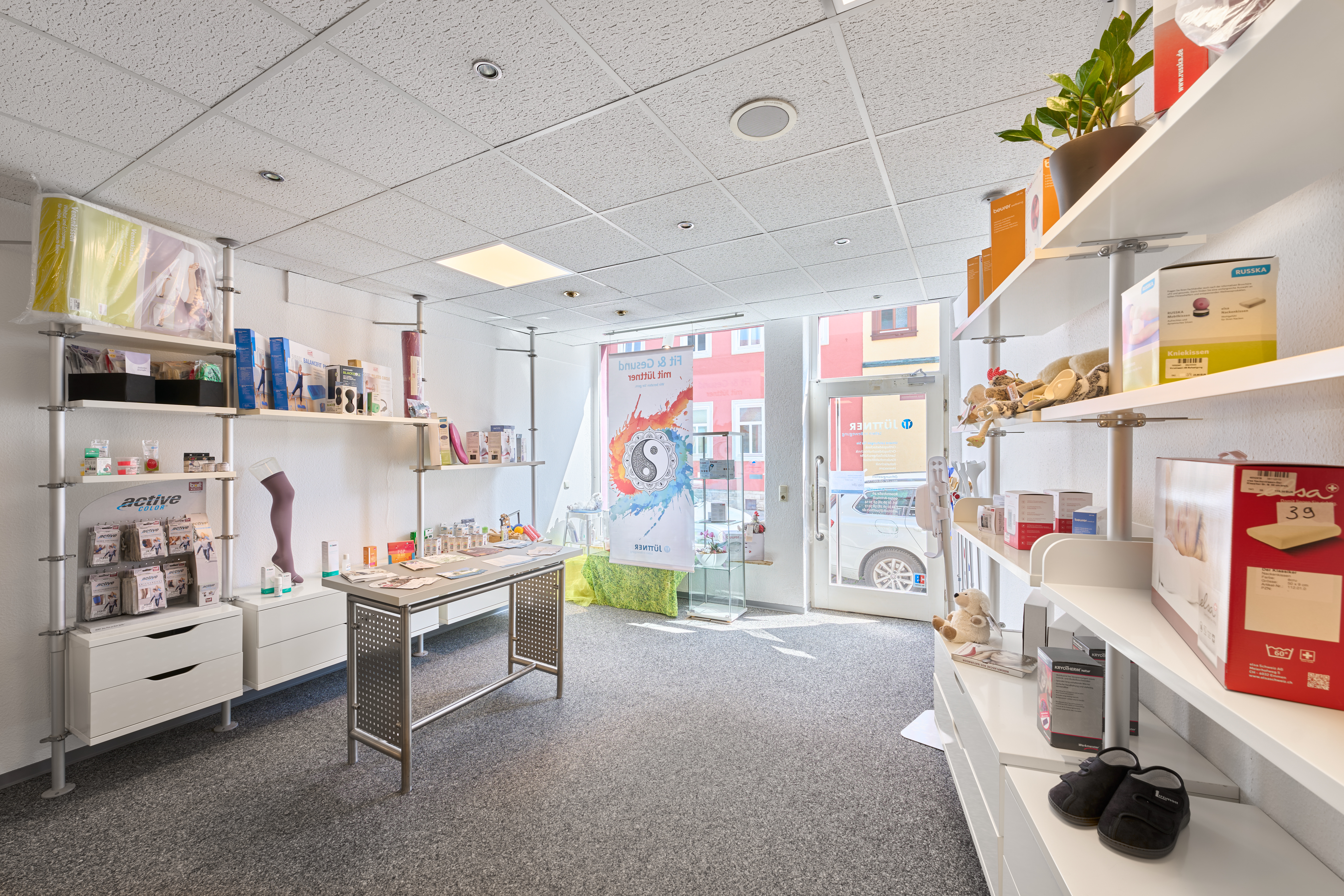 Das Sanitätsfachgeschäft der Jüttner Filiale Arnstadt